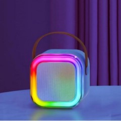 Skysonic K8 Karaoke Ηχείο Bluetooth με 2 Μικρόφωνα (04242) Γαλάζιο