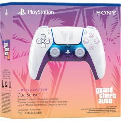 (PS5) Sony DualSense Wireless Controller Grand Theft Auto VI Limited Edition White