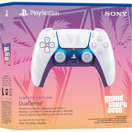 (PS5) Sony DualSense Wireless Controller Grand Theft Auto VI Limited Edition White