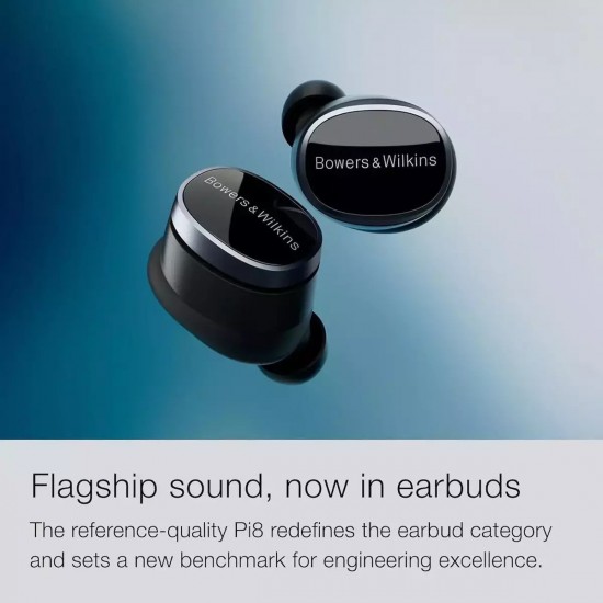 Bowers & Wilkins Pi8 In-Ear True Wireless Earbuds Noise Cancelling (FP44997) Midnight Blue