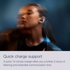 Bowers & Wilkins Pi8 In-Ear True Wireless Earbuds Noise Cancelling (FP44997) Midnight Blue