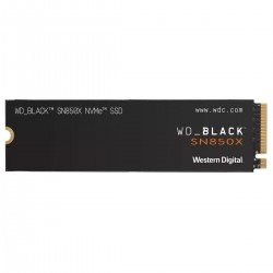 Western Digital Black SN850X W/o Heatsink SSD 2TB M.2 NVMe PCI Express 4.0 (WDS200T2X0E)