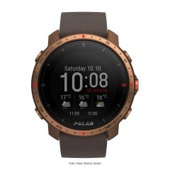 Polar Grit X Pro Αδιάβροχο Smartwatch (Copper/Brown) M-L 90085775