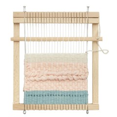 Micki Ξύλινος Παιδικός Αργαλειός (MCK102233) για 3 + ετών