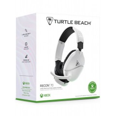 Turtle Beach Recon 70 Over Ear Gaming Headset με σύνδεση 3.5mm για Nintendo Switch / PC / PS4 / PS5 / XBOX Λευκό