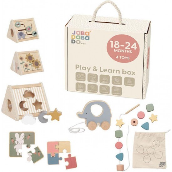 Jabadabado Κουτί Play Learn 18-24 Μηνών T293