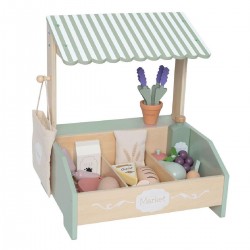 Jabadabado Ξύλινο μίνι μάρκετ για 3+ Ετών (W7283)