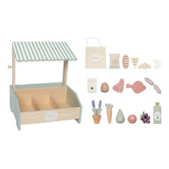 Jabadabado Ξύλινο μίνι μάρκετ για 3+ Ετών (W7283)