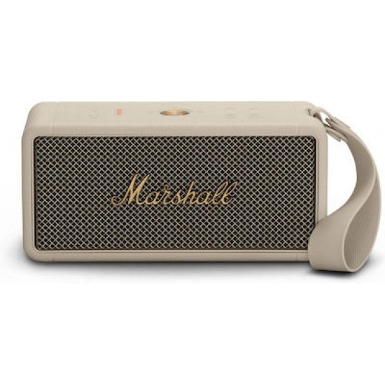 Marshall Middleton Cream Αδιάβροχο Ηχείο Bluetooth 60W με Διάρκεια Μπαταρίας έως 20 ώρες