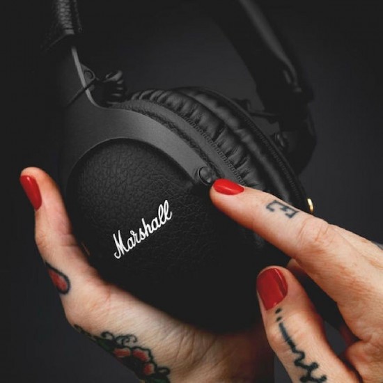 Marshall Monitor III ANC Ασύρματα / Ενσύρματα Over Ear Ακουστικά (1006861) Μαύρα