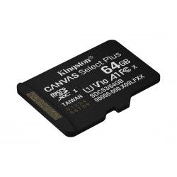 Kingston Canvas Select Plus microSDXC 64GB U1 A1 100MB/s (SDCS3/64GBSP)