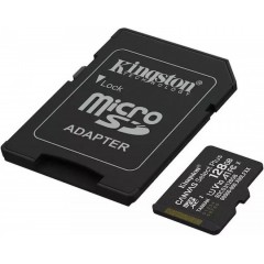 Kingston Canvas Select Plus microSDHC 128GB U1 V10 A1 UHS-I 150MB/s με αντάπτορα