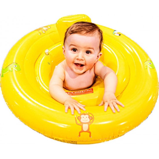 Swim Essentials Baby Float Σωσίβιο για μωρά από 0-1 ετών (SWE-2020SE31) Happy Yellow