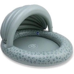 Swim Essentials Φουσκωτή πισίνα με ηλιοροφή O100εκ. Green Leopard (1+ ετών) SWE-2023SE506