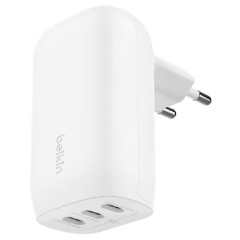 Belkin BoostCharge 3-Port USB-C Wall Charger with PPS 67W (WCC002vfWH) White