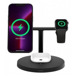 Belkin Boost Charge Pro 3-in-1 Wireless Charging Station 15W (WIZ032kqBK) Black