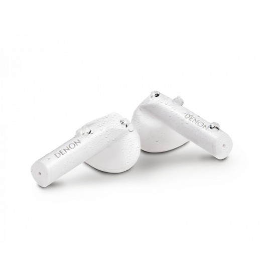 Denon AH-C500W In-ear Bluetooth Handsfree Ακουστικά Λευκά