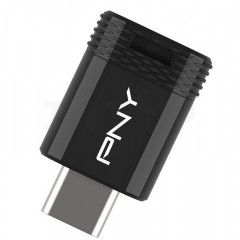PNY 64GB USB 2.0 Stick USB-C Μαύρο