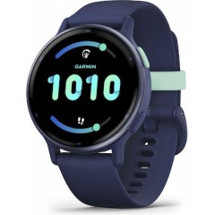 Garmin Vivoactive 5 Aluminium 42mm Αδιάβροχο Smartwatch με Παλμογράφο (010-02862-12) Royal Blue