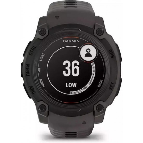 Garmin Instinct E 40mm Αδιάβροχο Smartwatch με Παλμογράφο Black