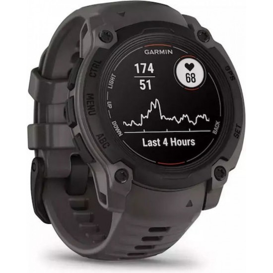 Garmin Instinct E 40mm Αδιάβροχο Smartwatch με Παλμογράφο Black