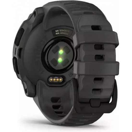 Garmin Instinct E 40mm Αδιάβροχο Smartwatch με Παλμογράφο Black