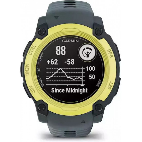 Garmin Instinct E 40mm Αδιάβροχο Smartwatch με Παλμογράφο Electric Lime with Twilight Band