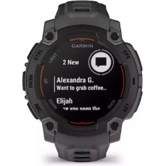 Garmin Instinct E 45mm Αδιάβροχο Smartwatch με Παλμογράφο Black