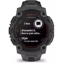 Garmin Instinct E 45mm Αδιάβροχο Smartwatch με Παλμογράφο Black
