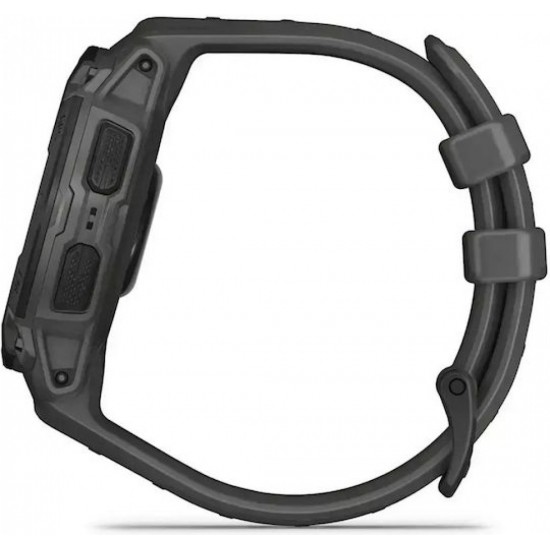 Garmin Instinct E 45mm Αδιάβροχο Smartwatch με Παλμογράφο Black