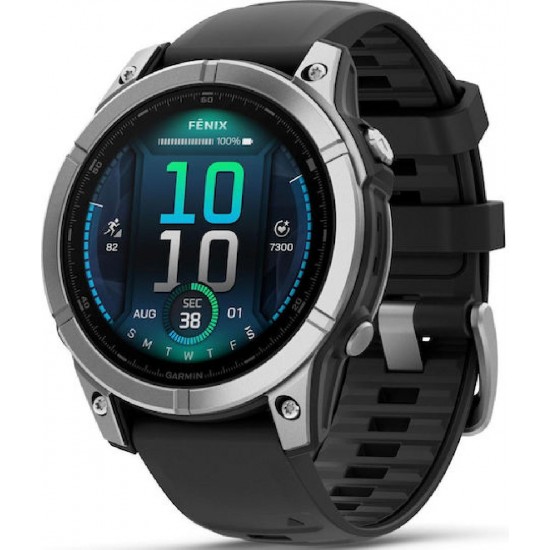 Garmin Fenix E stainless Steel Black (010-03025-00)