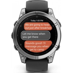 Garmin Fenix E stainless Steel Black (010-03025-00)