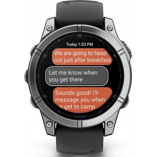 Garmin Fenix E stainless Steel Black (010-03025-00)