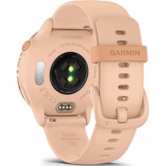 Garmin Vivoactive 6 Aluminium 42mm Αδιάβροχο Smartwatch με Παλμογράφο (010-02985-03) Pink Dawn Metallic