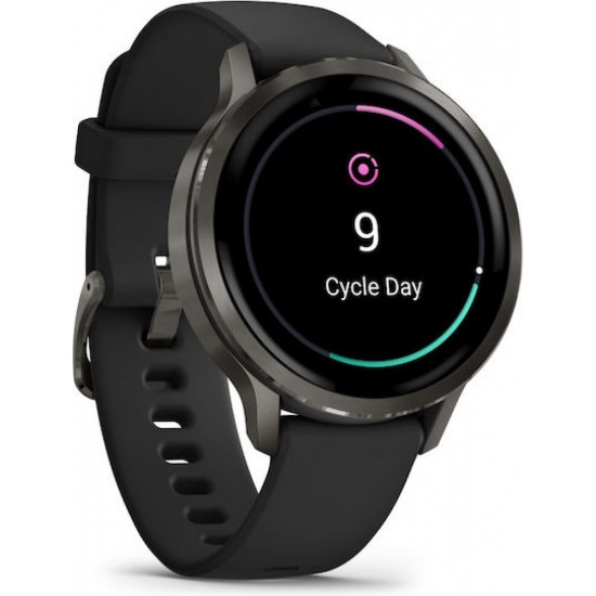 Garmin Venu 4 GPS Smartwatch 41mm (010-03013-02) Slate with Black