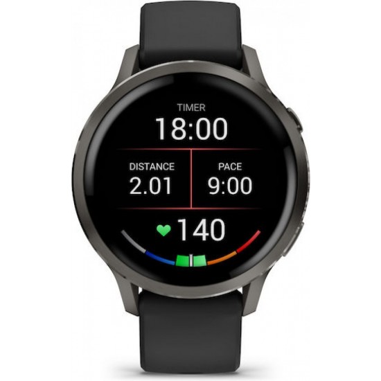 Garmin Venu 4 GPS Smartwatch 41mm (010-03013-02) Slate with Black