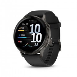 Garmin Venu 4 GPS Smartwatch 45mm (010-03014-00) Slate with Black