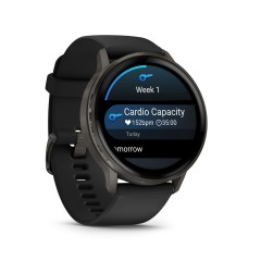 Garmin Venu 4 GPS Smartwatch 45mm (010-03014-00) Slate with Black