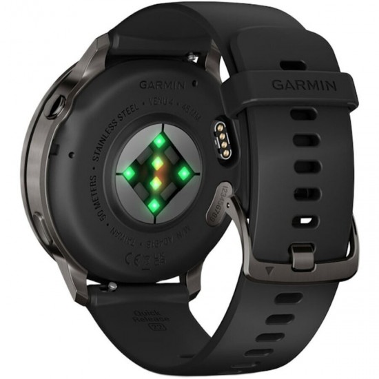 Garmin Venu 4 GPS Smartwatch 45mm (010-03014-00) Slate with Black