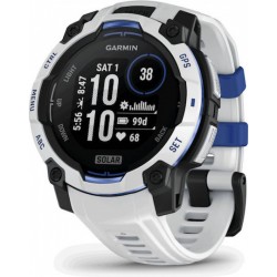 Garmin Instinct 3 Solar Aluminium 45mm Αδιάβροχο Smartwatch με Παλμογράφο (010-02934-03) Whitestone