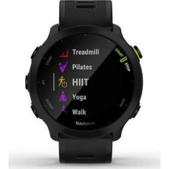 Garmin Forerunner 55 42mm Αδιάβροχο Smartwatch με Παλμογράφο (010-02562-14) Μαύρο
