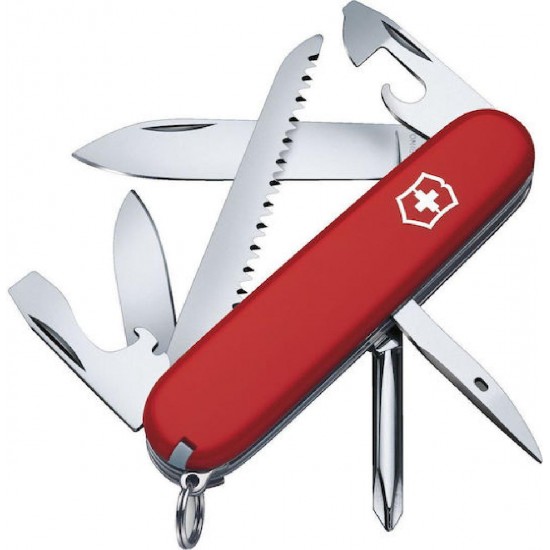Victorinox Hiker Ελβετικός Σουγιάς Μπρελόκ Κόκκινος