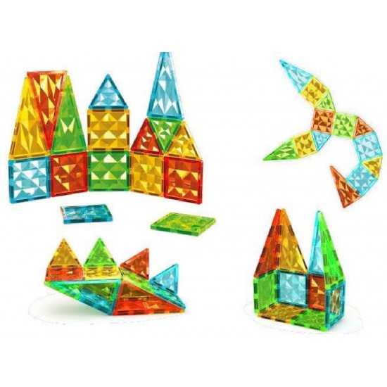 Geomag Μαγνητικό Παιχνίδι Κατασκευών για Παιδιά 3+ Ετών 16 τμχ (4100)