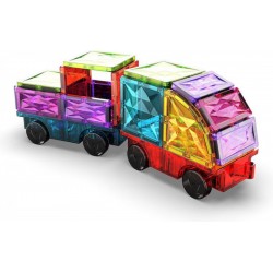 Geomag Μαγνητικό Παιχνίδι Κατασκευών Gems Vehicles για Παιδιά 3+ Ετών