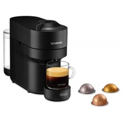 Delonghi Nespresso ENV90.B Vertuo Pop Liquorice Black Μηχανή Espresso