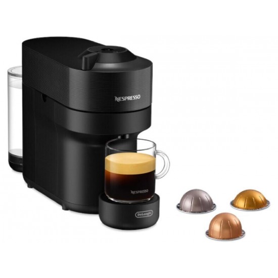 Delonghi Nespresso ENV90.B Vertuo Pop Liquorice Black Μηχανή Espresso