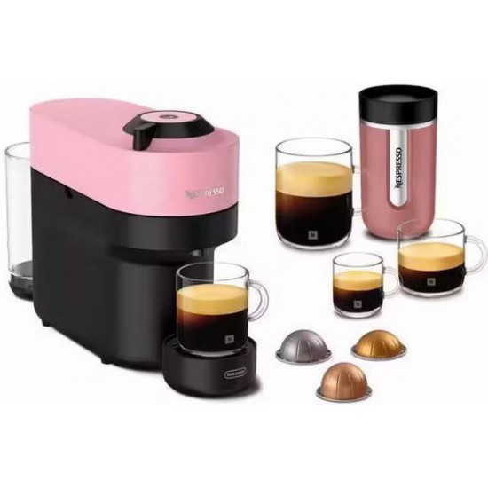 Delonghi Nespresso ENV90.P Vertuo Pop Candy Pink Μηχανή Espresso