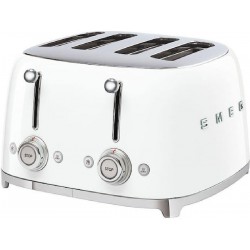 Smeg Φρυγανιέρα 4 Θέσεων 2000W (TSF03WHEU) Λευκή