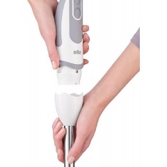 Braun Multiquick 5 MQ5235WH Ραβδομπλέντερ με Ανοξείδωτη Ράβδο 1000W Λευκό