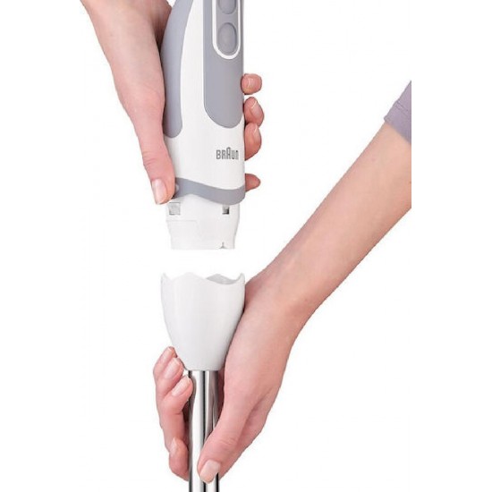 Braun Multiquick 5 MQ5235WH Ραβδομπλέντερ με Ανοξείδωτη Ράβδο 1000W Λευκό